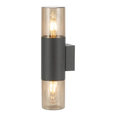 Avide kültéri fali lámpa fekete 380 mm IP54 Athen