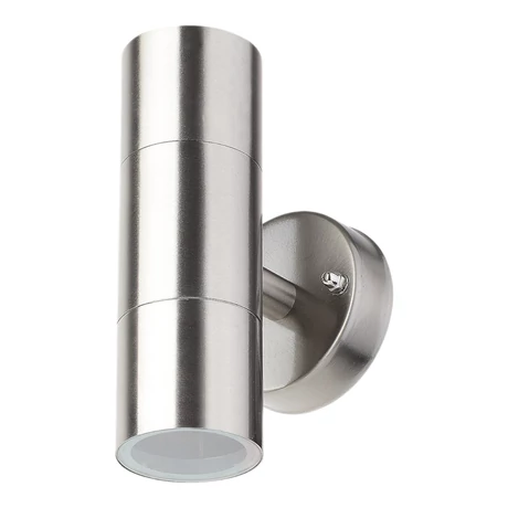 Avide kültéri fali lámpa szatén nikkel 180 mm IP44 Peka