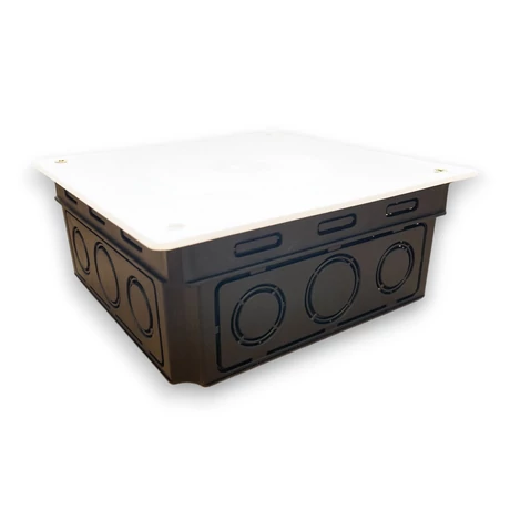 Budvill süllyesztett kötődoboz fedéllel 150x150x60 mm AK3