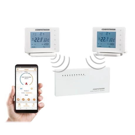 Computherm Wi-Fi szobatermosztát alapcsomag E800RF