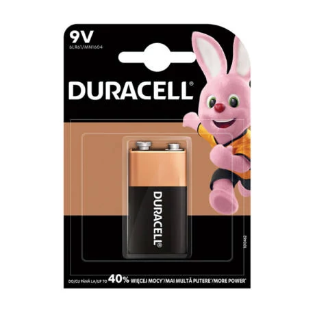 Duracell  9V             6LR61