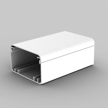 KOPOS KOLIN Műanyag kábelcsatorna 100x60mm tetővel fehér 2m 8m/cs EKE 100X60 HD