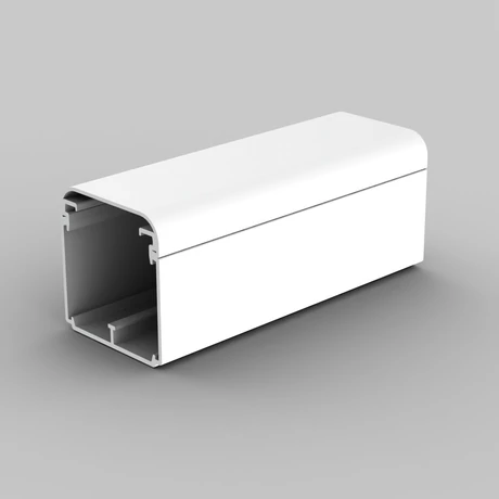 KOPOS KOLIN Műanyag kábelcsatorna 60x60mm tetővel fehér 2m/szál 18m/cs EKE 60X60 HD