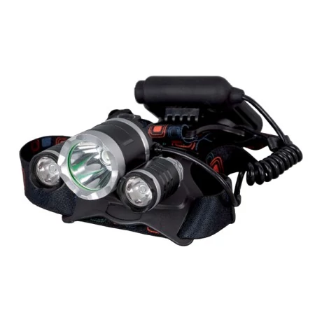 ELMARK led fejlámpa 1xXML T6+2CREE XPE 100171