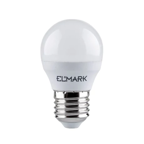 Elmark LED lámpa-izzó G45 E27 6W 6400K hideg fehér 540 lumen 99LED801