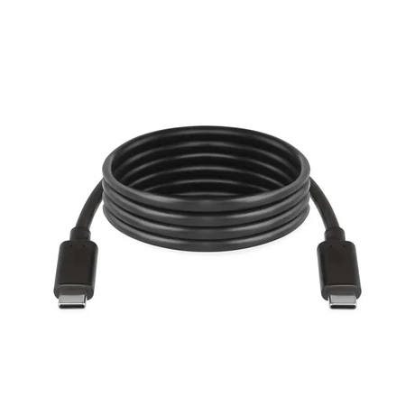 Emos töltő- és adatkábel 2.0 1m fekete USB-C / USB-C SM7028BL