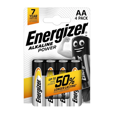 Energizer Power alkáli ceruza elem AA 4db/bliszter
