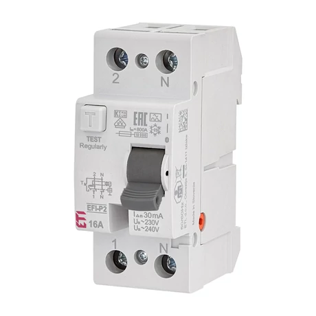 ETI Fi 2p 16A/ 30mA    2062521 / 2061110