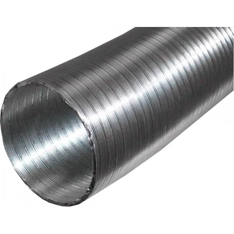 Flexibilis aluminum gégecső félmerev 125mm 3m Alu Flex 3/125