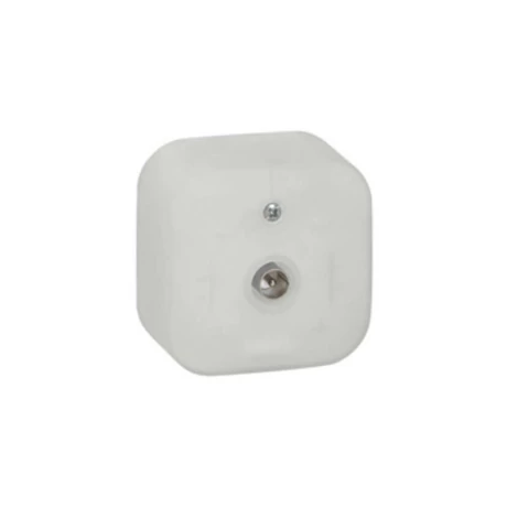 Forix IP20 falon kívüli TV antenna-csatlakozóaljzat, végzáró fehér