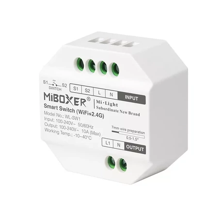 Miboxer MiBoxer Smart Switch (WiFi+2,4GHz) Tuya FUT-Wl-SW1