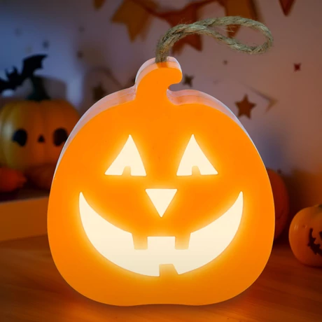 Halloween LED dekor tök RGB 3xLR1130 8,5x9x4cm 56568