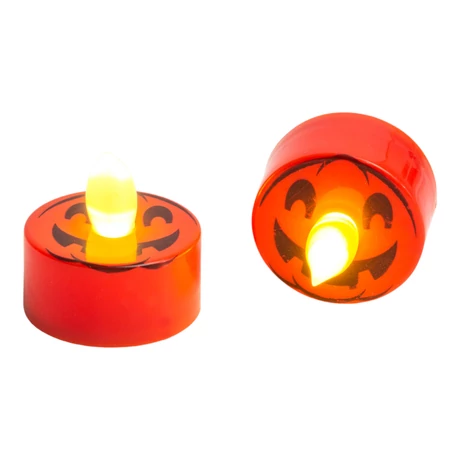 Halloween LED teamécses tök 2 db/csomag 55247J