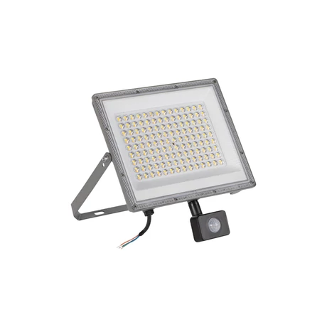 Kanlux ACETE LED reflektor mozgásérzékelős 100W CCT szürke GR IP44 38499