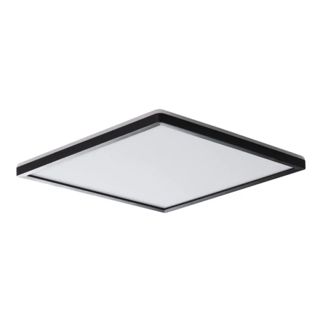 Kanlux Azpo LED mennyezeti lámpa négyzet fekete 12,3W 1130lm 4000K IP54 31507