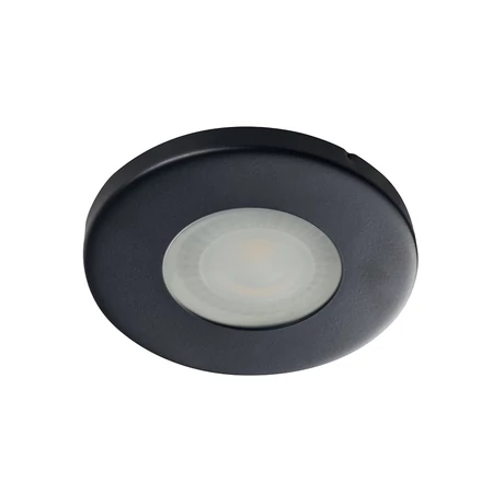 Kanlux beépíthető spot lámpa keret fekete kerek IP44 MARIN 32501