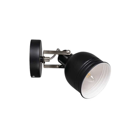 Kanlux DERATO fali lámpa fekete 1xE14 EL-1O B-SR 35640