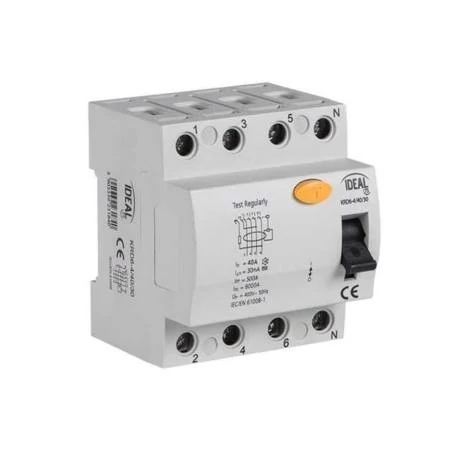 Kanlux Fi 4P 40A 30mA  AC/DC    23192