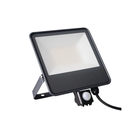 Kanlux IQ LED reflektor mozgásérzékelős 50W 6000lm 4000K fekete IP44 33888