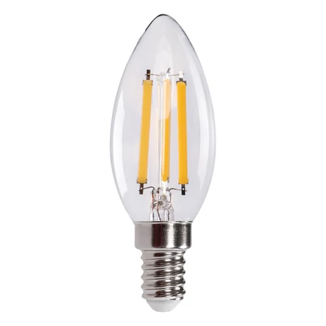 Kanlux LED filament izzó gyertya E14 5,9W 2700K 806lm C35 XLED 35278