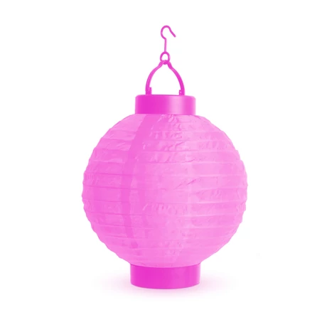 LED-es lampion - 1 LED - magenta - 2 x AAA 11399MG