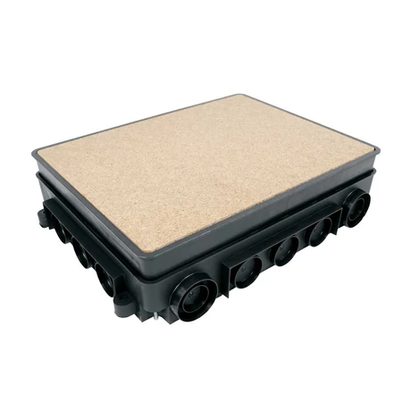 KOPOS KOLIN Padlódoboz beton alapdoboz 80-95mm vastagságig KUP 80 FB