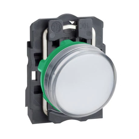LED-es jelzőlámpa, fehér, 230V
