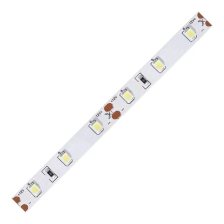 LED szalag beltéri 12V 4,8W/m 300lm/m 60LED/m 3000K SMD 2835 IP20 30m 73130