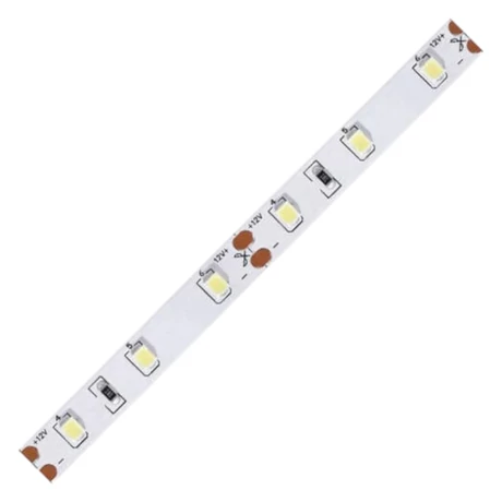 LED szalag beltéri 12V 4,8W/m 300lm/m 60LED/m 6000K SMD 2835 IP20 70110