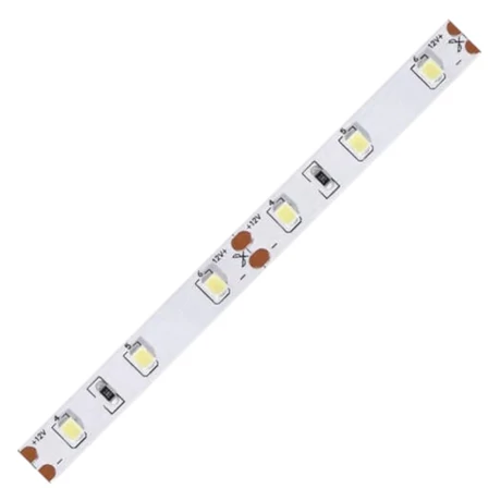 LED szalag kültéri 12V 4,8W/m 300lm/m 60LED/m 4500K SMD 2835 IP65 70122