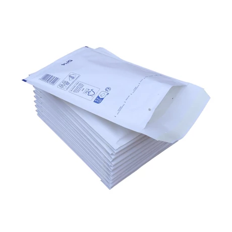 Légpárnás tasak, boríték, fehér, papír D/14 100db/doboz 200x275 mm