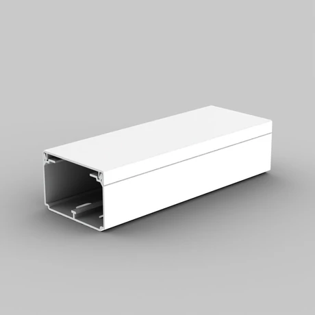 KOPOS KOLIN Műanyag csatorna 60x40mm tetővel fehér 2m 16m/cs LH 60x40 HD