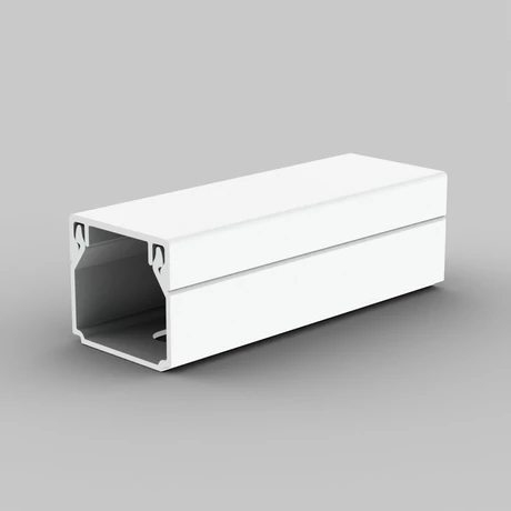 KOPOS KOLIN Műanyag kábelcsatorna 20x20mm tetővel fehér 2m öntapadós 48m/cs LHD 20X20 P2