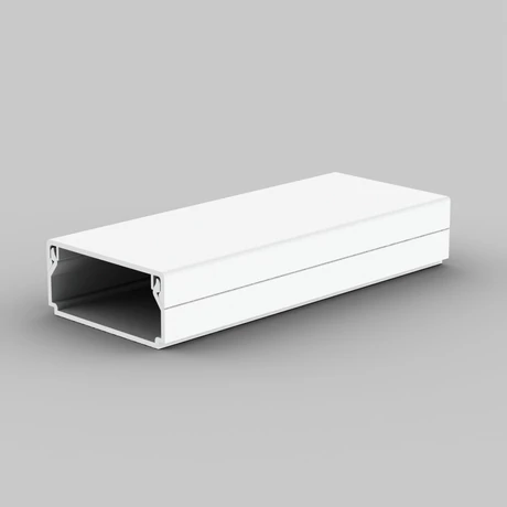KOPOS KOLIN Műanyag csatorna 40x20mm tetővel fehér 2m 24m/cs LHD 40X20 HD