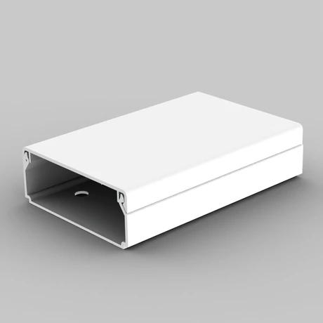 KOPOS KOLIN Műanyag csatorna 50x20mm tetővel fehér 2m 32m/cs
