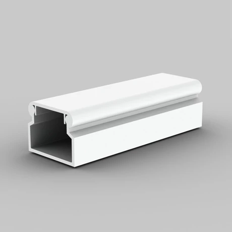 KOPOS KOLIN Műanyag kábelcsatorna 18x13mm tetővel fehér 2m öntapadós 70m/cs LV 18X13 P2