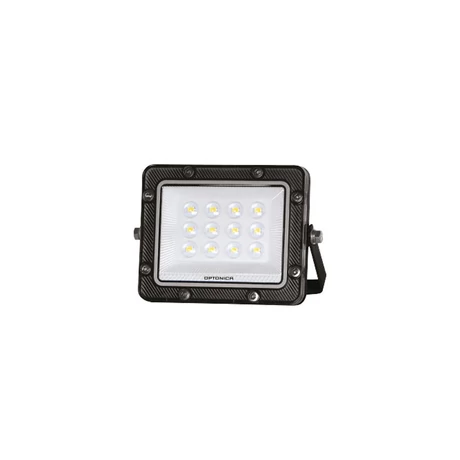 Optonica LED reflektor 10W 1000lm 4000K fekete IP65 Premium Line 15875