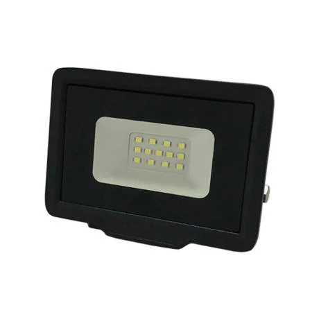 Optonica LED reflektor 10W DW SMD fekete FL5916