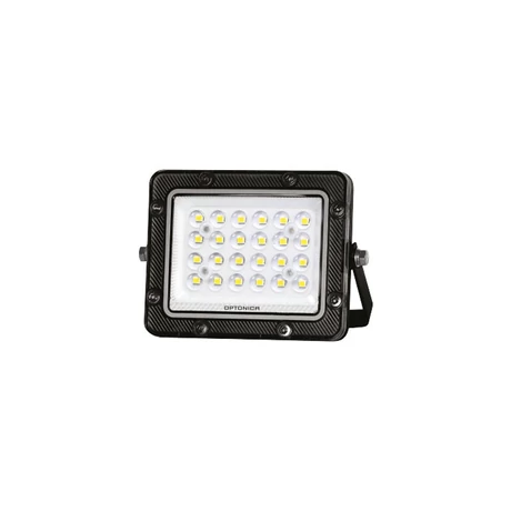 Optonica LED reflektor 20W 2000lm 6000K fekete IP65 Premium Line 15877