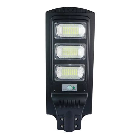 Optonica napelemes LED utcai lámpa 15W 1800lm 6000K hideg fehér IP65 9128
