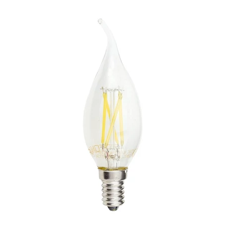 Optonica LED E14 4W gyertya DW szélfútta filament SP1481