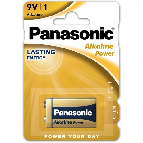 Panasonic Bronze Alkáli 9V Elem