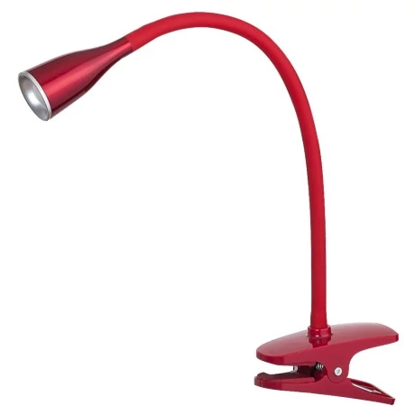 R.4198 Jeff csiptetős asztali LED 4,5W,bordó