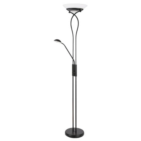 R.4554 Gamma állólámpa,1*230W,1*40W,matt fekete