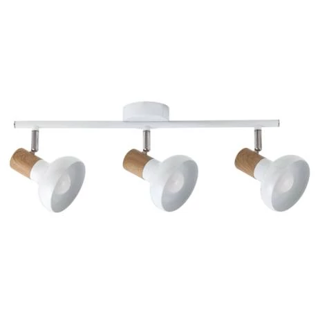 R.5945 Holly spot E14 3X 40W,fehér/ bükk