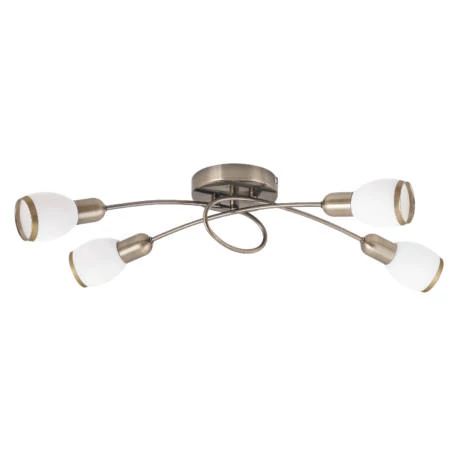 R.5973 Elite 4-es szpot E14 4x max40W bronz