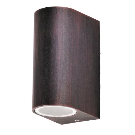 R.8019 Chile kült fali GU10 2x35W a.barna IP44