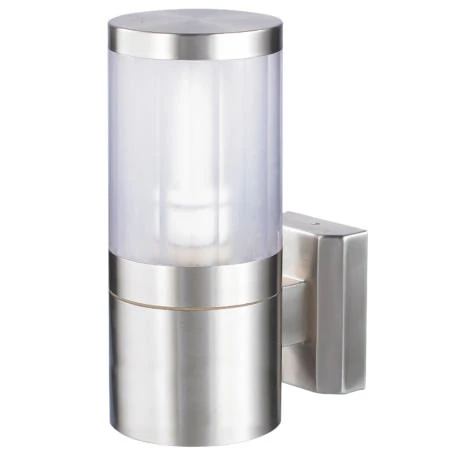 R.8166 Atlanta kült fali E27 60W, inox IP44