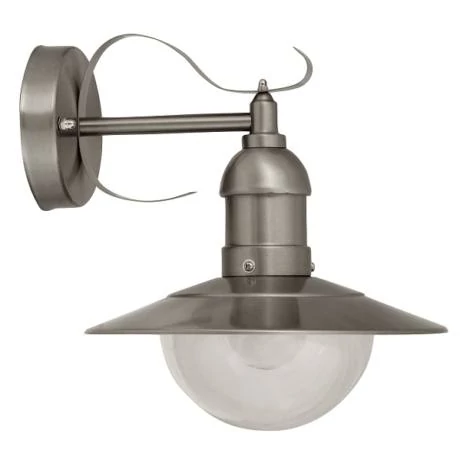 R.8270 Oslo kültéri fali E27 60W, inox IP44