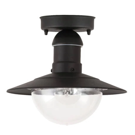 R.8716 Oslo kültéri menny. E27 60W fekete IP44